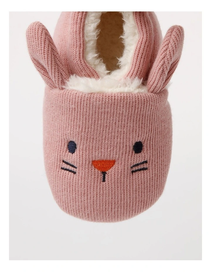 Sherpa Lined Novelty Bootie In Pink 8 Sherpa Lined Novelty Bootie In Pink - Image 6