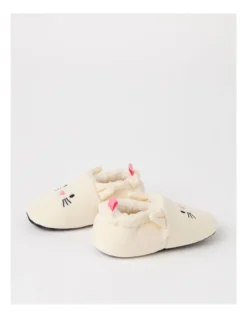 Sherpa Lined Novelty Bootie In Oatmeal Cream -Jack & Milly 891399430 2 720x928