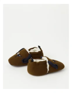 Sherpa Lined Novelty Bootie In Chocolate -Jack & Milly 891399520 2 720x928