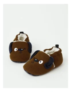 Sherpa Lined Novelty Bootie In Chocolate -Jack & Milly 891399520 5 720x928