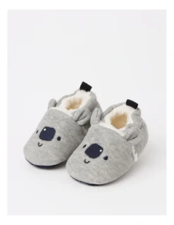 Sherpa Lined Novelty Bootie In Grey Marle -Jack & Milly 891399610 3 720x928