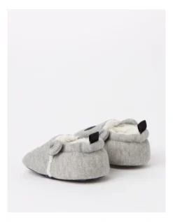 Sherpa Lined Novelty Bootie In Grey Marle -Jack & Milly 891399610 4 720x928