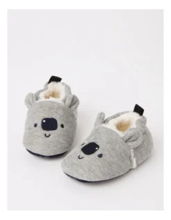 Sherpa Lined Novelty Bootie In Grey Marle -Jack & Milly 891399610 5 720x928