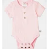 Naturals Organic Rib Bodysuit In Light In Pink -Jack & Milly 916894450 1 1 720x928