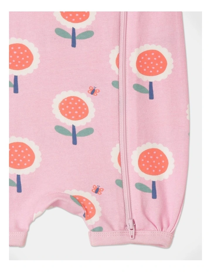 Betty Knit Flutter Sleeve Romper In Light Pink 6 Betty Knit Flutter Sleeve Romper In Light Pink - Image 4