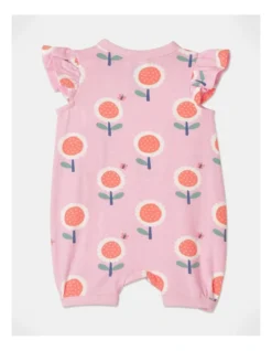 Betty Knit Flutter Sleeve Romper In Light Pink 11 Betty Knit Flutter Sleeve Romper In Light Pink -Jack & Milly 916896160 5 720x928