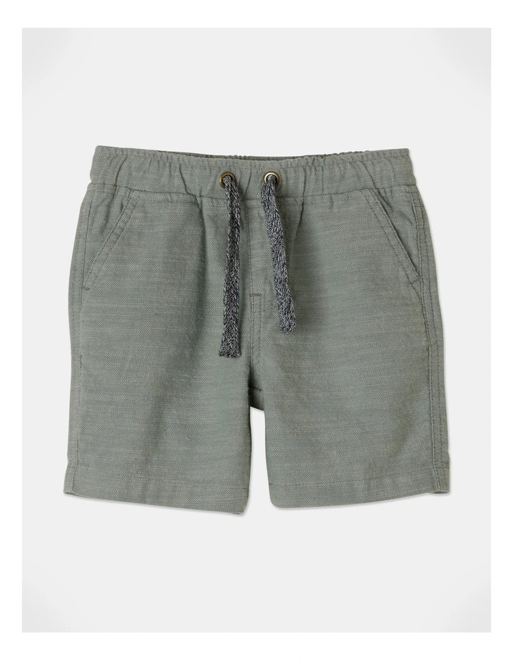 Mack Textured Woven Short In Green 3 Mack Textured Woven Short In Green