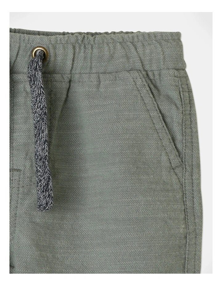 Mack Textured Woven Short In Green 4 Mack Textured Woven Short In Green - Image 2