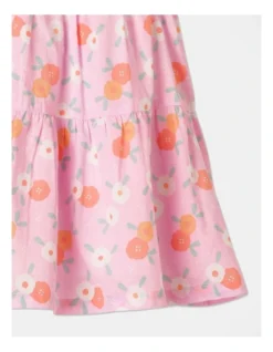 Charlotte Flutted Sleeve Tiered Dress In Light Pink -Jack & Milly 918626590 4 720x928