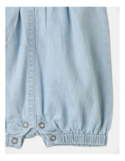 Sienna Gingham Romper In Denim 12 Sienna Gingham Romper In Denim -Jack & Milly 918633250 4 720x928