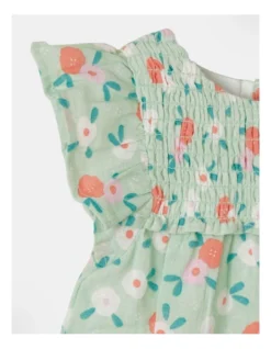 Winnie Flutter Sleeve Dress In Multi -Jack & Milly 918633520 2 720x928