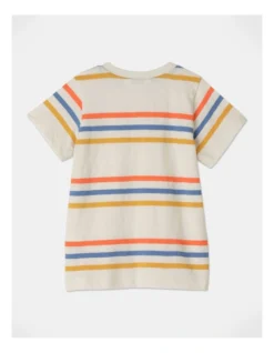 Lenny Knit Stripe Tee In Milk Cream -Jack & Milly 919329130 4 720x928