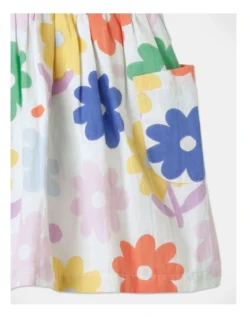 Queenie Linen Blend Pinnie Dress In Cream 10 Queenie Linen Blend Pinnie Dress In Cream -Jack & Milly 920390230 4 720x928