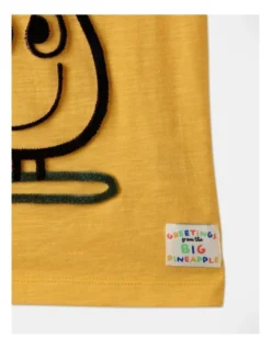 Howie Step Hem T-Shirt In Mustard 9 Howie Step Hem T-Shirt In Mustard -Jack & Milly 920390320 3 720x928