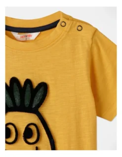 Howie Step Hem T-Shirt In Mustard 10 Howie Step Hem T-Shirt In Mustard -Jack & Milly 920390320 4 720x928