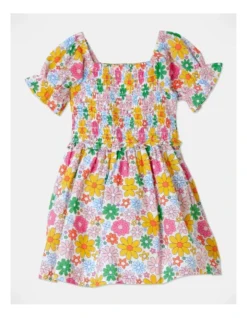 Clara Woven Dress In Multi -Jack & Milly 920390500 3 720x928