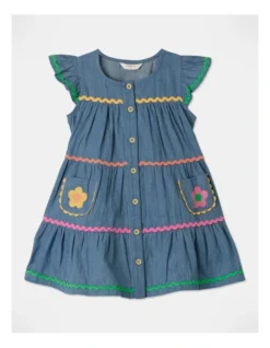 Jemima Chambray Dress In Denim