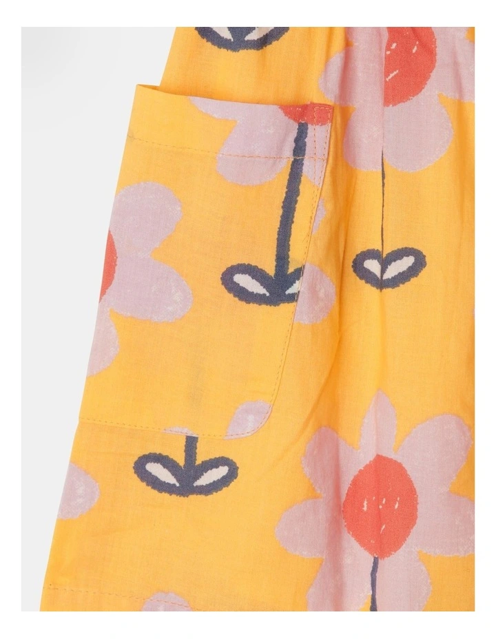 Louise Woven Skirt In Yellow 4 Louise Woven Skirt In Yellow - Image 2