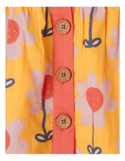 Louise Woven Skirt In Yellow 9 Louise Woven Skirt In Yellow -Jack & Milly 920390770 3 720x928