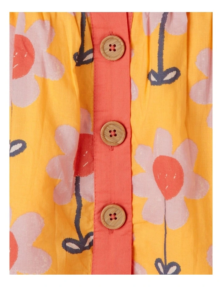 Louise Woven Skirt In Yellow 5 Louise Woven Skirt In Yellow - Image 3