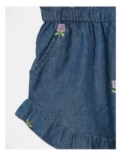 Mimi Chambray Playsuit In Denim -Jack & Milly 920390860 3 720x928