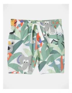 Mal Woven Short In Milk