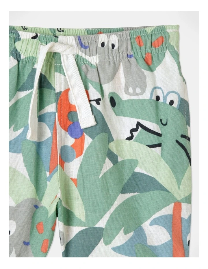 Mal Woven Short In Milk 6 Mal Woven Short In Milk - Image 4