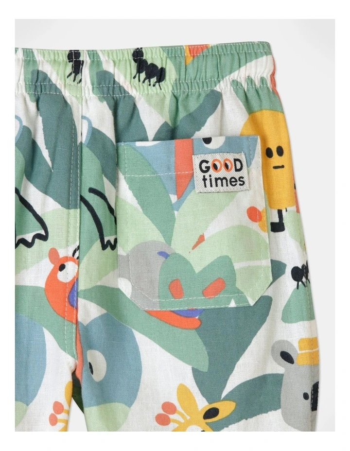 Mal Woven Short In Milk 8 Mal Woven Short In Milk - Image 6