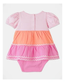 Lulu Romper Dress In Light In Pink -Jack & Milly 920402020 3 720x928