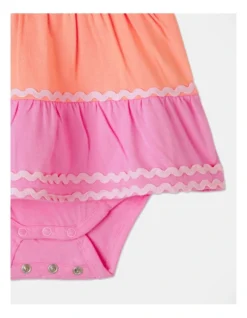 Lulu Romper Dress In Light In Pink -Jack & Milly 920402020 4 720x928