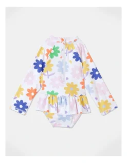 Leisel Long Sleeve Swimsuit In Milk -Jack & Milly 920417950 3 720x928