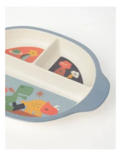 Dinoland Bamboo Dinner Set In Blue -Jack & Milly 921571480 3 1 720x928