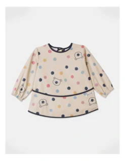 Feeding Smock In Natural Beige