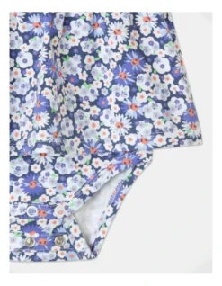 Adelaide Flutter Sleeve Romper In Blue -Jack & Milly 925490350 3 720x928