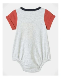 Milo Oversized Bodysuit In Grey Marle -Jack & Milly 925490890 5 720x928