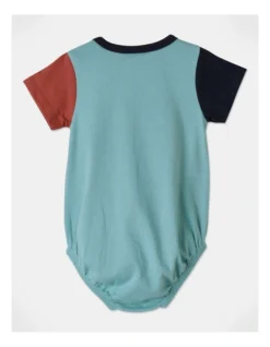 Spike Short Sleeve Bodysuit In Blue -Jack & Milly 925491250 5 720x928