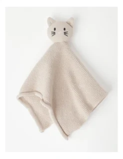 Cat Blanket Toy In Oatmeal