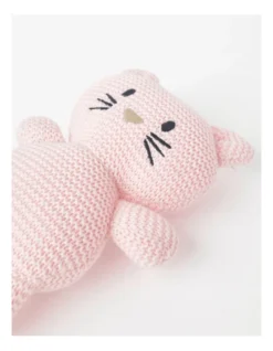 Cat Knitted Toy In Light Pink -Jack & Milly 926042230 4 720x928