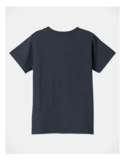 Howie Step Hem T-Shirt In Navy 9 Howie Step Hem T-Shirt In Navy -Jack & Milly 927107290 4 720x928