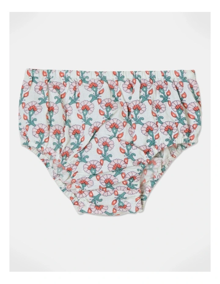 Queenie Linen Blend Pinnie Dress In Light Pink 7 Queenie Linen Blend Pinnie Dress In Light Pink - Image 5