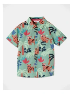 Dave Short Sleeve Shirt In Green