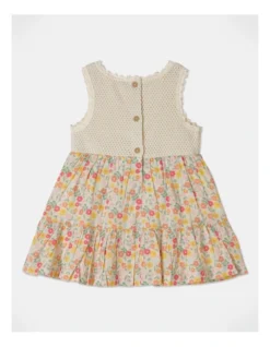 Tinka Crochet Dress In Oatmeal -Jack & Milly 928625590 4 720x928