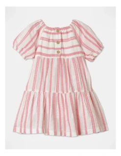 Sabrina Puff Sleeve Dress In Milk -Jack & Milly 928625680 5 720x928