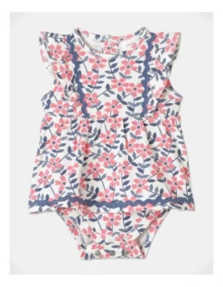 Pepe Romper With Skirt In Milk