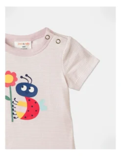 Indy Bodysuit And Book Set Light Pink -Jack & Milly 928699930 4 720x928