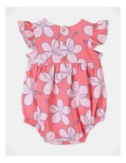 Tashie Bubble Romper In Pink -Jack & Milly 928701010 3 720x928