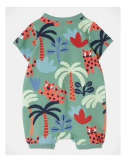 Harvey Knit Romper In Green -Jack & Milly 929539630 5 720x928