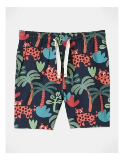 Mal Woven Short In Navy