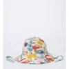 Reversible Sun Hat In Milk