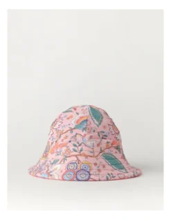 Reversible Lycra Swim Hat In Pink